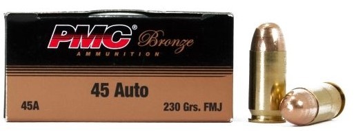 PMC BRZN 45ACP 230GR FMJ 50 - Win Repeating Arms Promotion